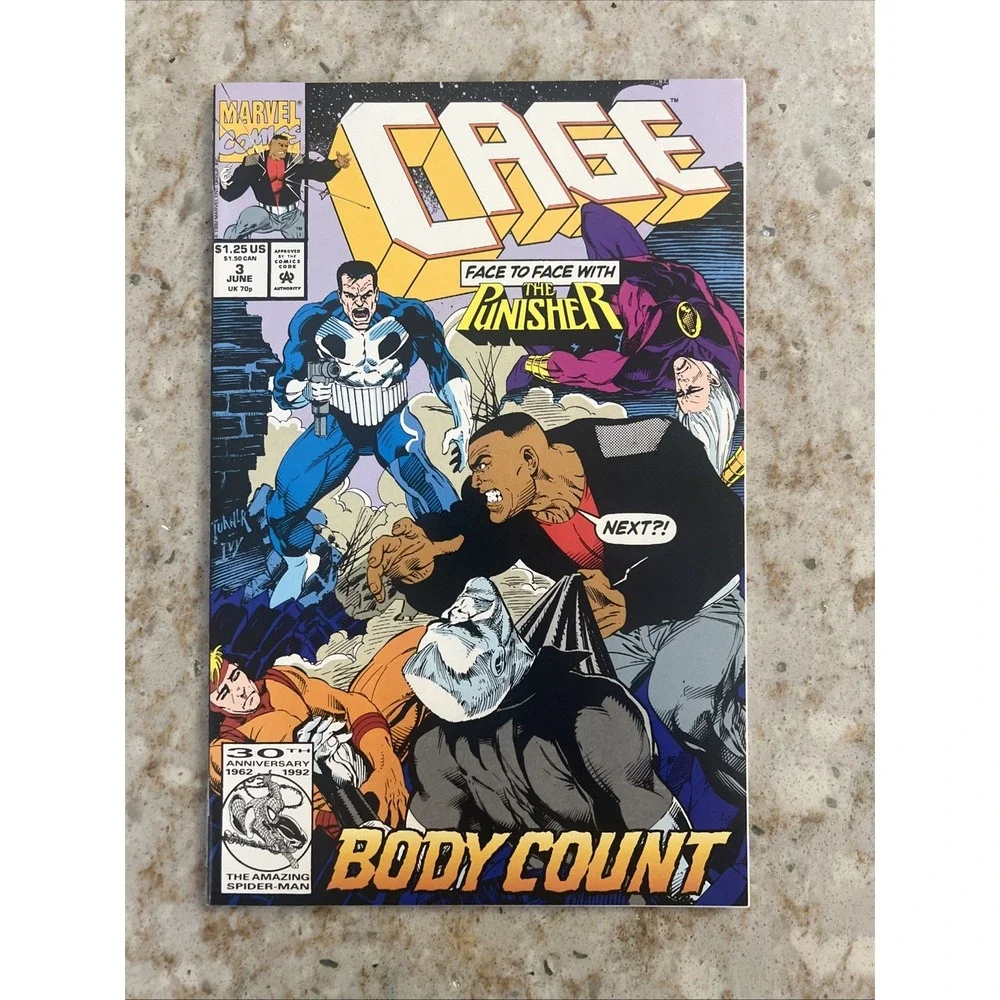 Marvel Comics Cage #1-6 (1992) NM-Mint Lot of 6